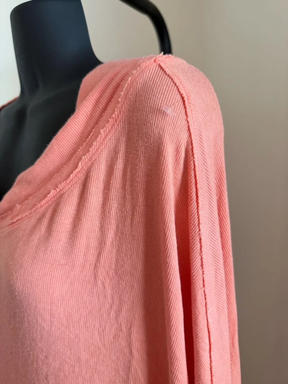 We The Free Asymmetrical grapevine coral Orange tunic top - Picture 5 of 7